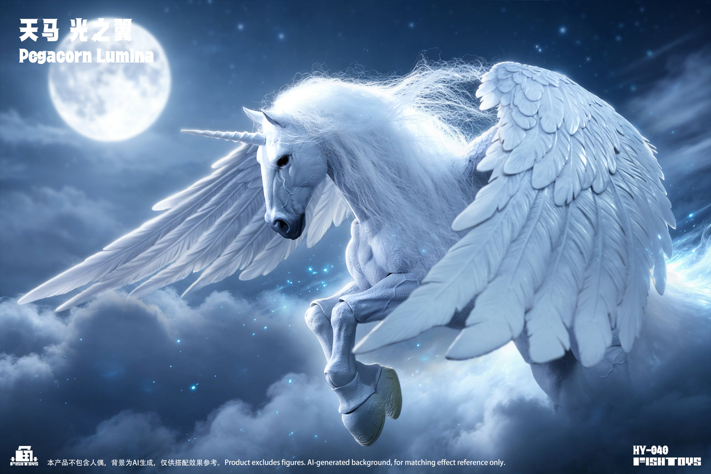 FISH TOYS HY-040 PEGACORN LUMINA 1/12 SCALE ACTION FIGURE