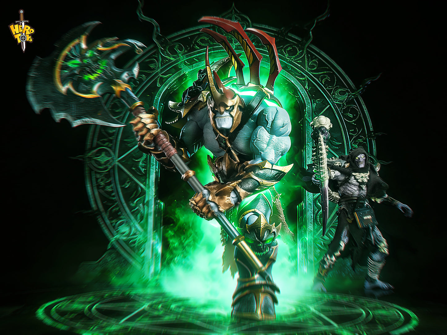 HERO TOYS DEMON GATEKEEPER ZAKUUN 1/10 SCALE ACTION FIGURE