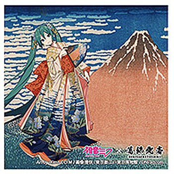 Hatsune Miku x Hokusai Katsushika iXima Sticker Fine Wind, Clear Morning