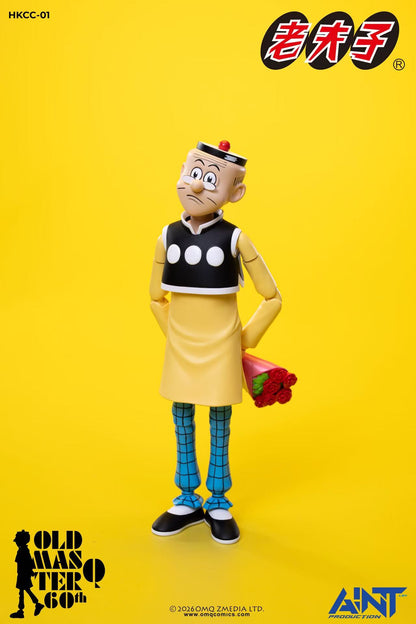 AINT PRODUCTION HKCC-01 "OLD MASTER Q" 1/12 ACTION FIGURE 60TH ANNIVERSARY EDITION