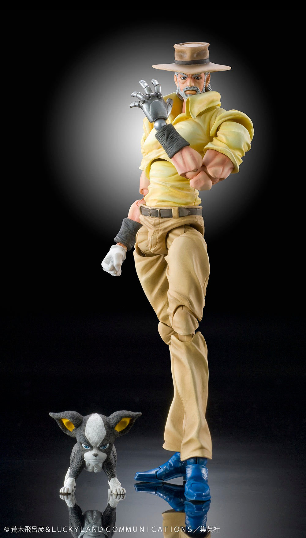 Super Action Statue "JoJo's Bizarre Adventure -Part III-" Joseph Joestar & Iggy