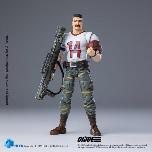 HIYA Exquisite Mini Series 1/18 Scale 4.3 Inch "G.I. Joe" BAZOOKA Tiger Force Version Action Figure