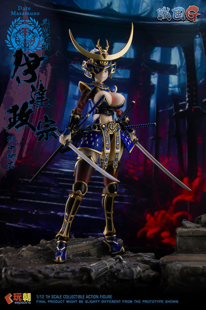 KEEPGOING STUDIO SENGOKU G SERIES DATE MASAMUNE 1/12 SCALE ACTION FIGURE