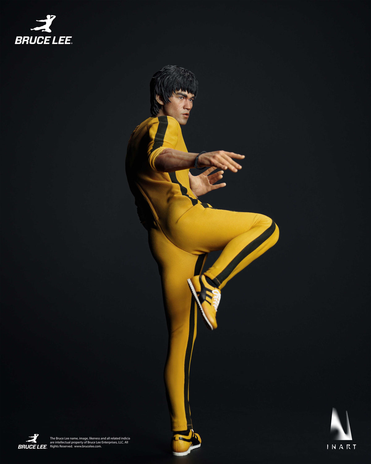 INART "Enter The Dragon" Bruce Lee (Yellow, Jumpsuit) 1/6 Scale Figure