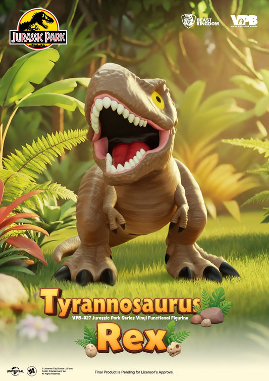 VPB-027 "Jurassic Park" Series Vinyl Functional Figurine: Tyrannosaurus Rex