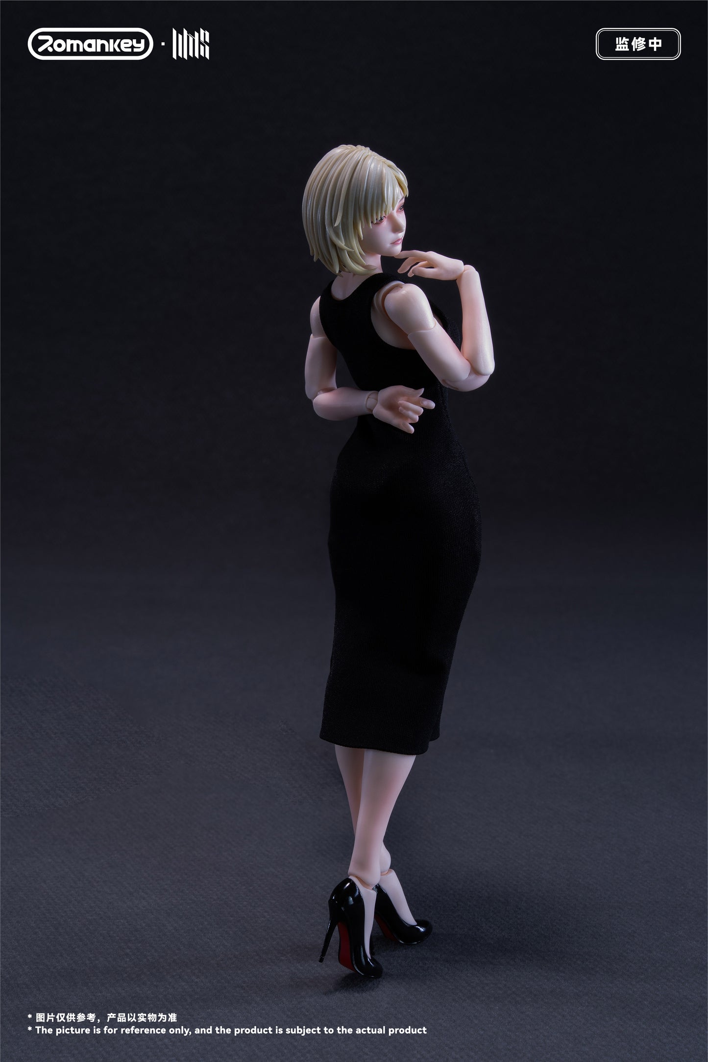 ROMANKEY UMS004C 1/12 SCALE ACTION FIGURE FEMALE BODY MIA (PRE-PAINTED VER.)