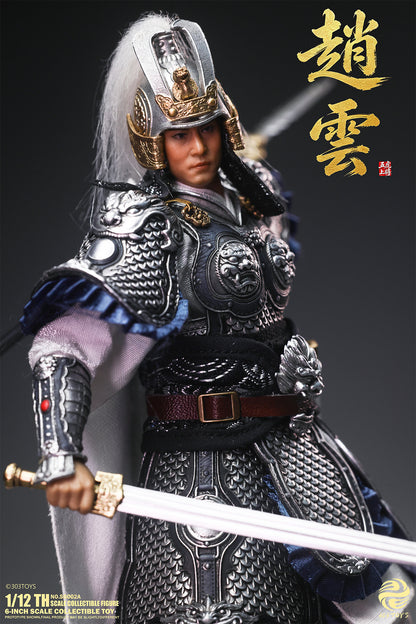 303TOYS POCKET THREE KINGDOMS NO.SG002A ZHAO YUN 1/12 SCALE ACTION FIGURE