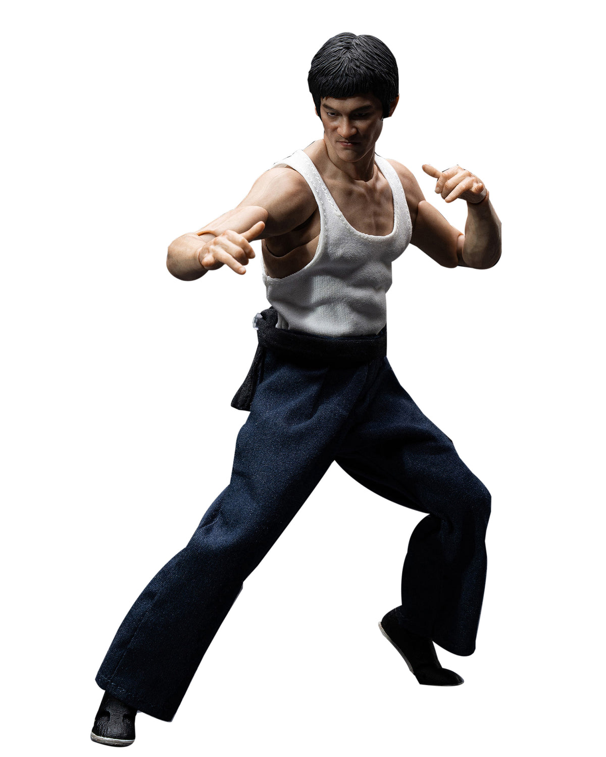 INART Action "Enter The Dragon" Bruce Lee (Kung fu suit) 1/12 Scale Action Figure