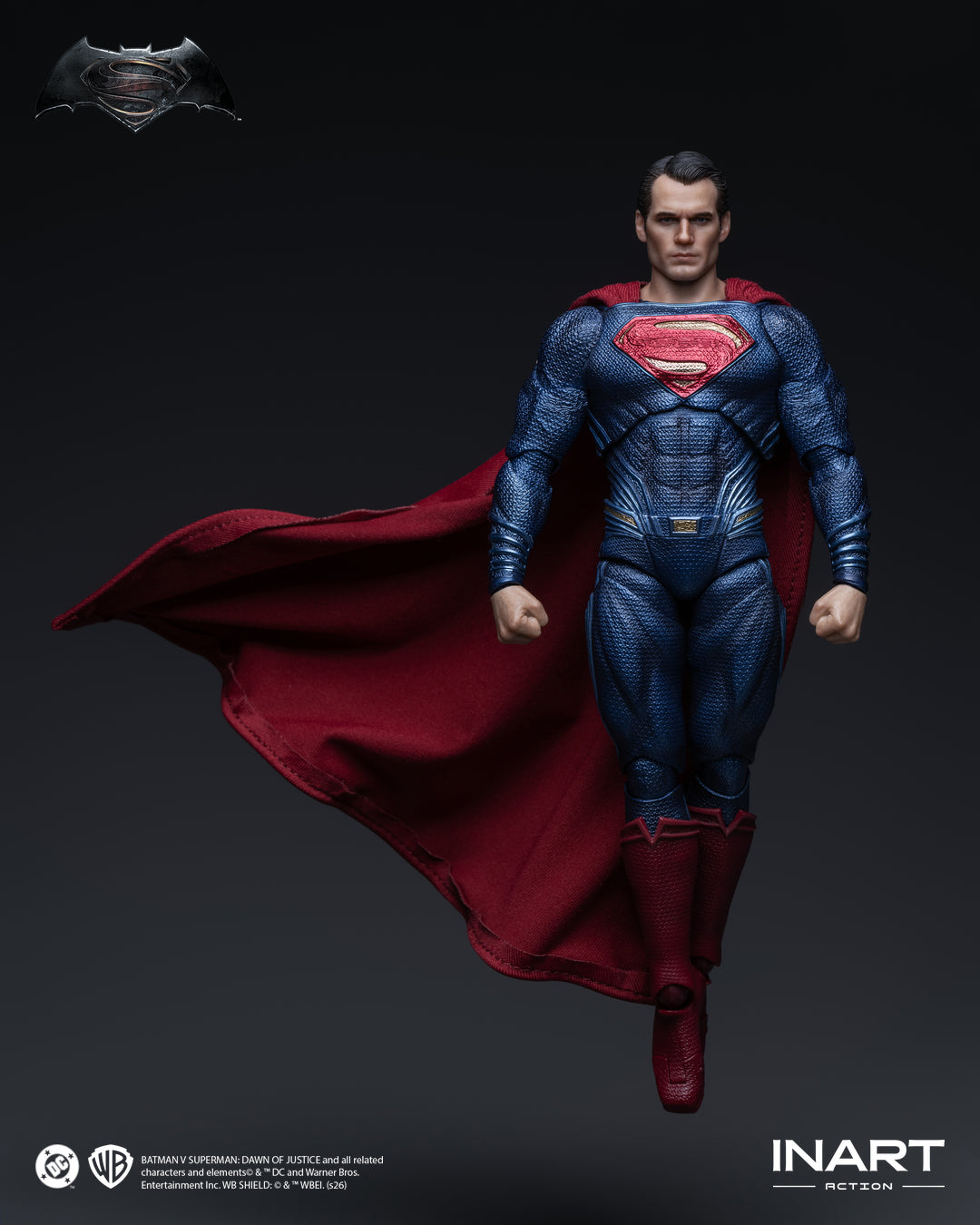 INART Action "Batman v Superman: Dawn of Justice" Superman Action Figure