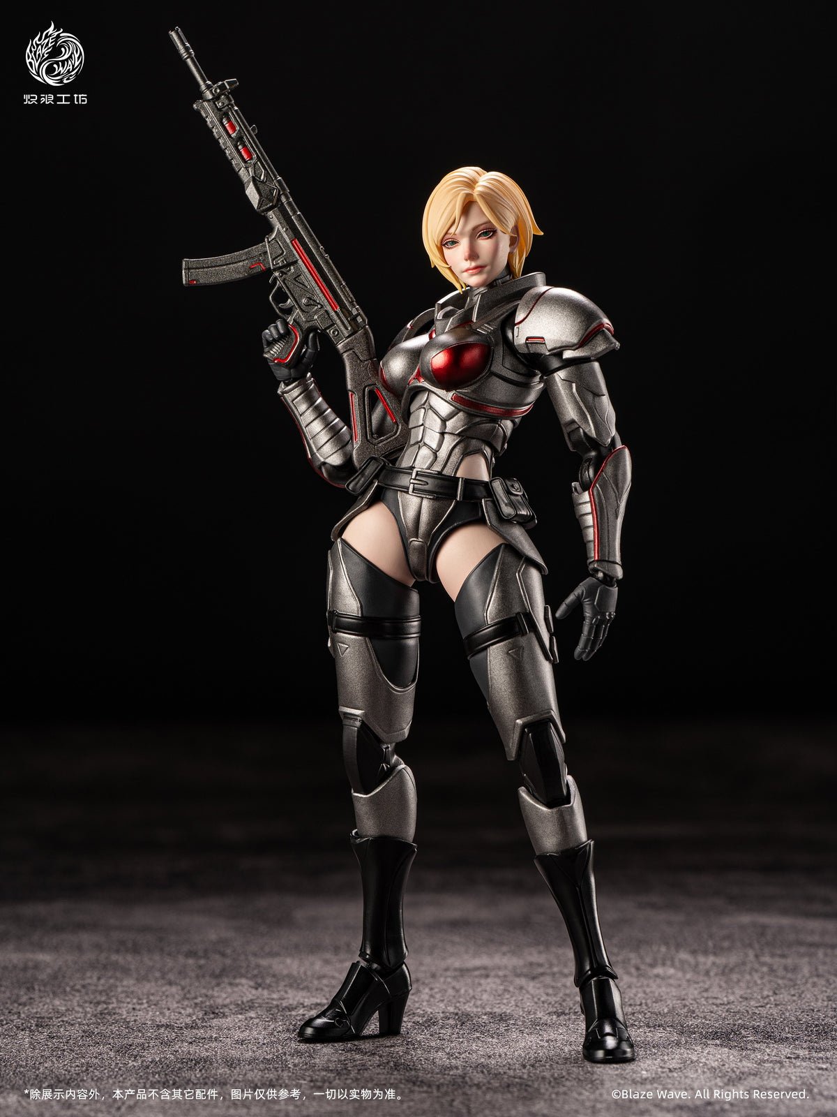 BLAZE WAVE VALKYRIE BRUNHILD 1/12 SCALE ACTION FIGURE