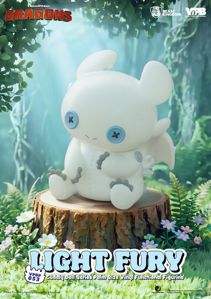 VPBP-053 Cuddly Doll Series Palm Size Vinyl Functional Figurine : Light Fury