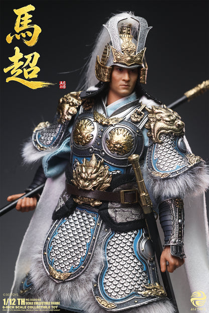 303TOYS POCKET THREE KINGDOMS NO.SG004A MA CHAO 1/12 SCALE ACTION FIGURE