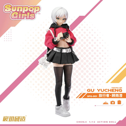 CHENJI CRAFT SUNPOP GIRLS SPG-001 GU YUCHENG 1/12 SCALE ACTION FIGURE
