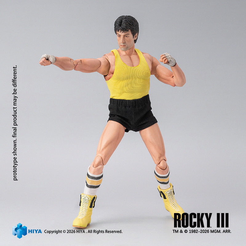 HIYA Exquisite Super Series 1/12 Scale 6.3 Inch "Rocky III" Rocky Boxer Version Action Figure