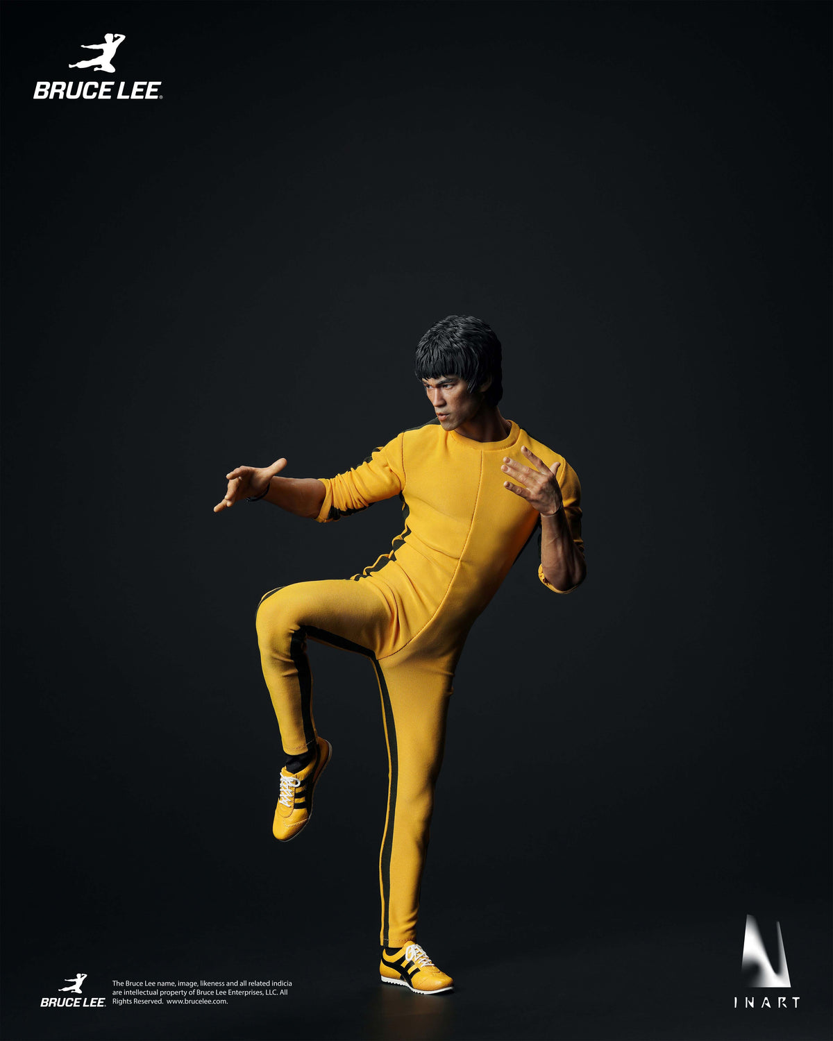 INART "Enter The Dragon" Bruce Lee (Yellow, Jumpsuit) 1/6 Scale Figure