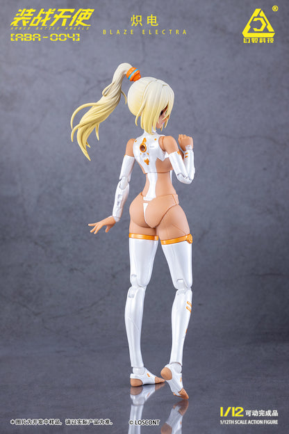 LOSCONT "ARMED BATTLE ANGELS" SERIES ABA-004 BLAZE ELECTRA 1/12 SCALE ACTION FIGURE