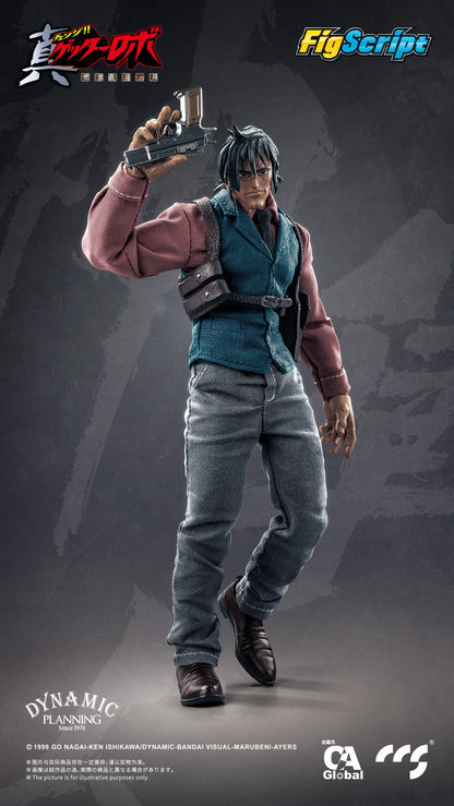 CCSTOYS FIGSCRIPT SERIES "GETTER ROBO ARMAGEDDON" HAYATO JIN 1/12 SCALE ACTION FIGURE