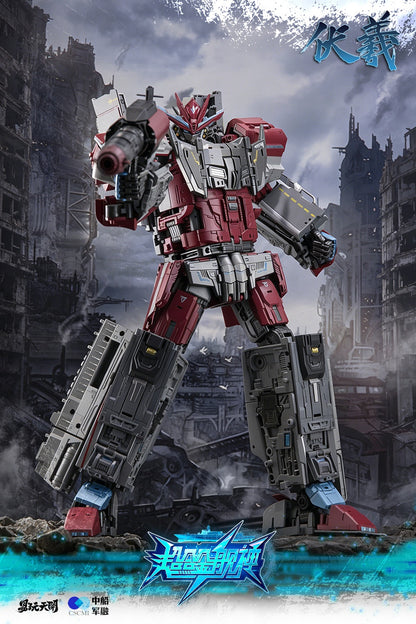 TOYSEASY AIRCRAFT CARRIER SHAN DONG FUXI TRANSFORMABLE ACTION FIGURE