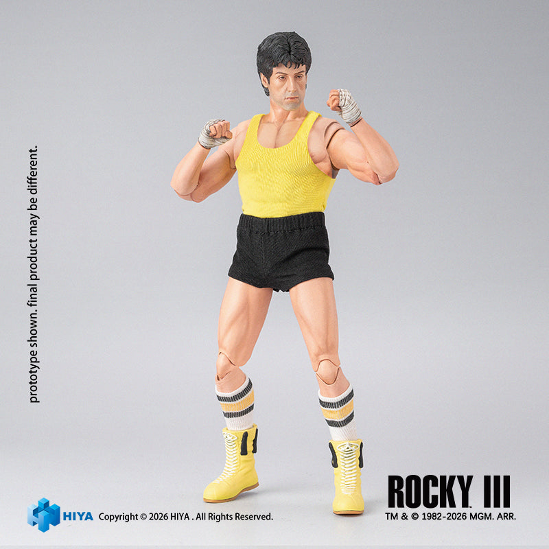 HIYA Exquisite Super Series 1/12 Scale 6.3 Inch "Rocky III" Rocky Boxer Version Action Figure