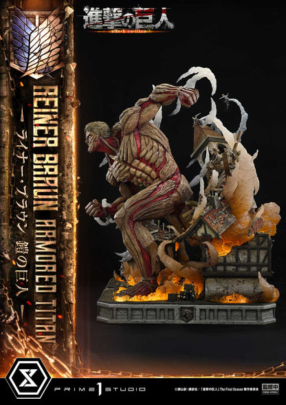 Ultimate Diorama Masterline "Attack on Titan" Reiner Braun Armored Titan