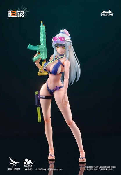 HASUKI POCKET ARTS SERIES OPTIONAL PART SET B FOR PA013 "GIRLS' FRONTLINE 2: EXILIUM" KLUKAI 1/12 SCALE ACTION FIGURE