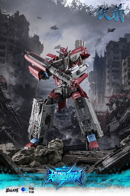 TOYSEASY AIRCRAFT CARRIER SHAN DONG FUXI TRANSFORMABLE ACTION FIGURE