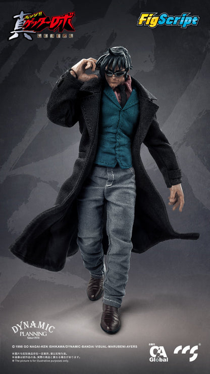 CCSTOYS FIGSCRIPT SERIES "GETTER ROBO ARMAGEDDON" HAYATO JIN 1/12 SCALE ACTION FIGURE
