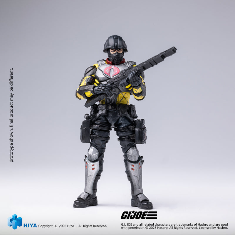 HIYA Exquisite Mini Series 1/18 Scale 4 Inch "G.I. Joe" Python Trooper Action Figure