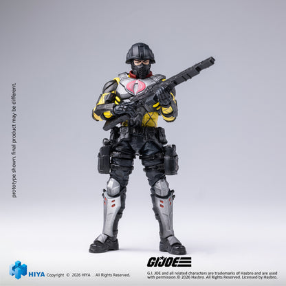 HIYA Exquisite Mini Series 1/18 Scale 4 Inch "G.I. Joe" Python Trooper Action Figure