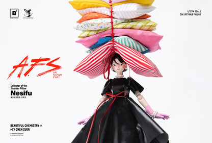BEAUTIFUL CHEMISTRY x MY AFS COLLECTOR OF THE SLUMBER PILLOW NESIFU 1/12 SCALE ACTION FIGURE