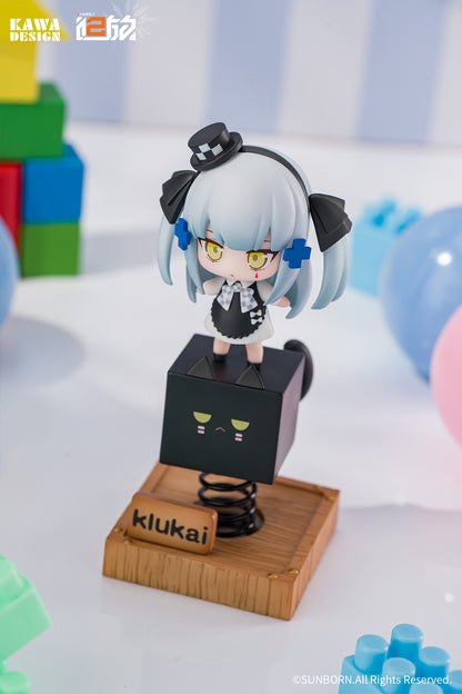KAWA DESIGN "GIRLS' FRONTLINE 2: EXILIUM" BLACK CAT KLUKAI SPRING-LOADED FIGURE