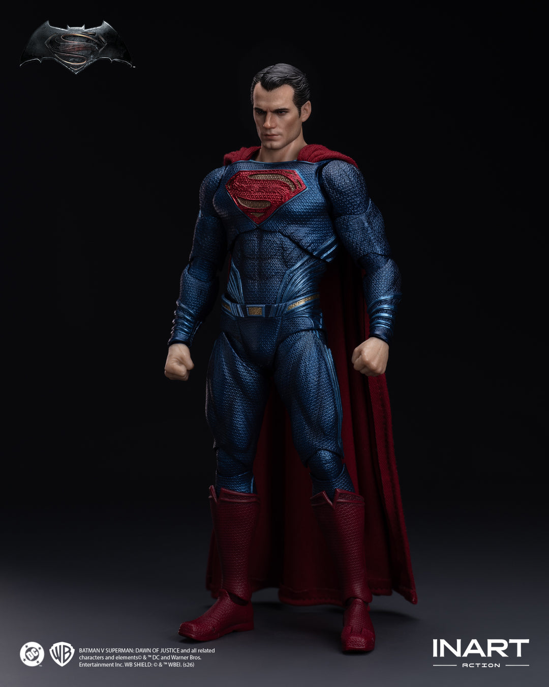 INART Action "Batman v Superman: Dawn of Justice" Superman Action Figure