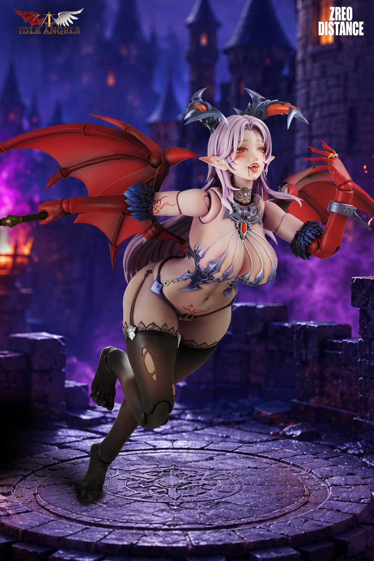 ZERO DISTANCE x IDLE ANGELS FALLEN ANGEL LUCIFER 1/12 SCALE ACTION FIGURE NORMAL EDITION