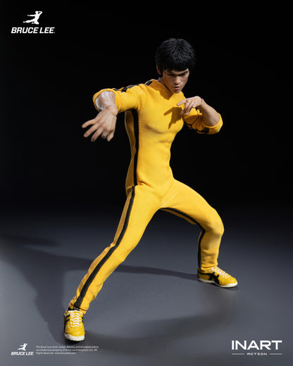 INART Action "Enter The Dragon" Bruce Lee (Yellow, Jumpsuit) 1/12 Scale Action Figure
