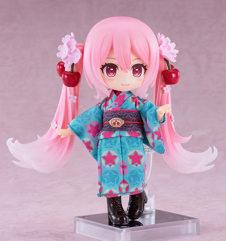 Nendoroid Doll Outfit Set Character Vocal Series 01 Hatsune Miku Sakura Miku Hirohako 2025 Ver. (Hakodate)