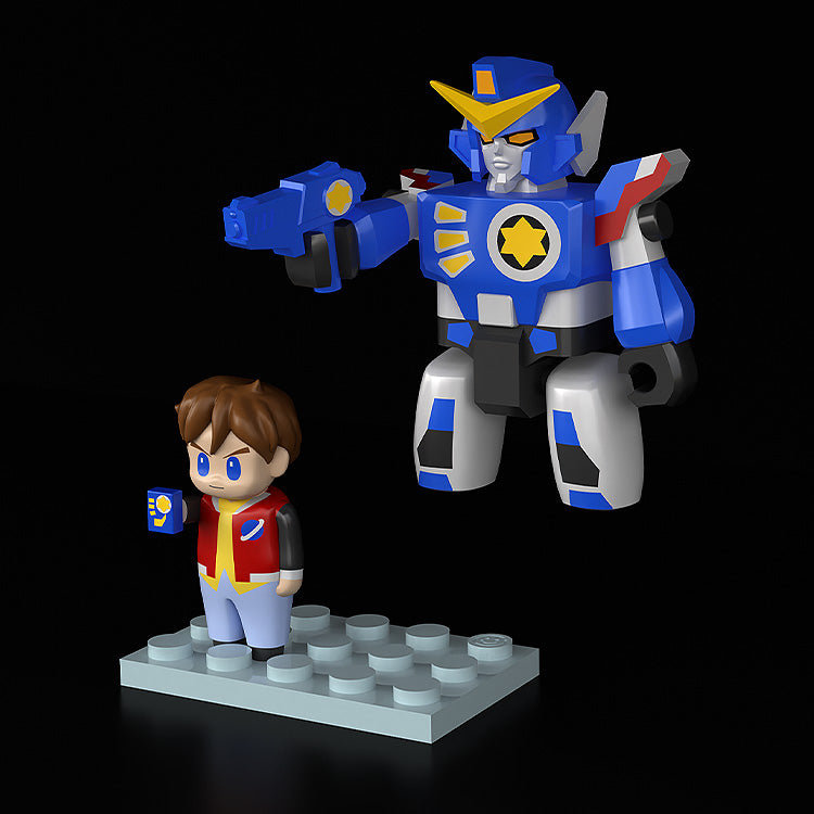 "The Brave Fighter of Legend Da-Garn" BRICKROID Da-Garn & Takasugi Seiji Set