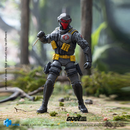 HIYA Exquisite Mini Series 1/18 Scale 4 Inch "G.I.Joe" Cobra Viper Python Patrol Version Action Figure
