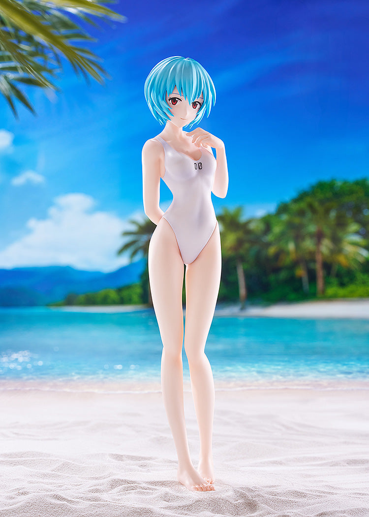POP UP PARADE BEACH QUEENS "Rebuild of Evangelion" Ayanami Rei One-Piece Style L Size