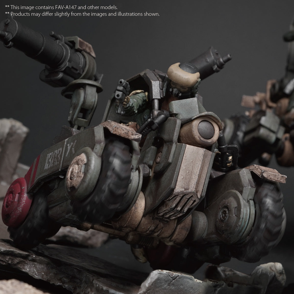 TOYS ALLIANCE LIMITED "ACID RAIN" 1/18 SCALE FAV-A147 Veloraptor Speeder MK1m-4