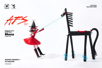 BEAUTIFUL CHEMISTRY x MY AFS FLAG BEARER OF THE GRAFFITI STEED MONA 1/12 SCALE ACTION FIGURE