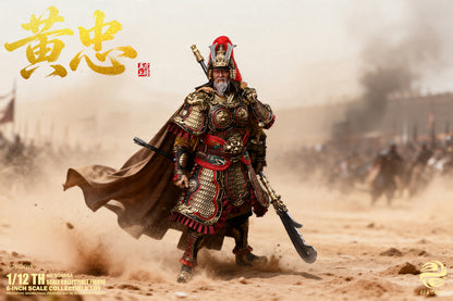 303TOYS POCKET THREE KINGDOMS NO.SG005A HUANG ZHONG 1/12 SCALE ACTION FIGURE