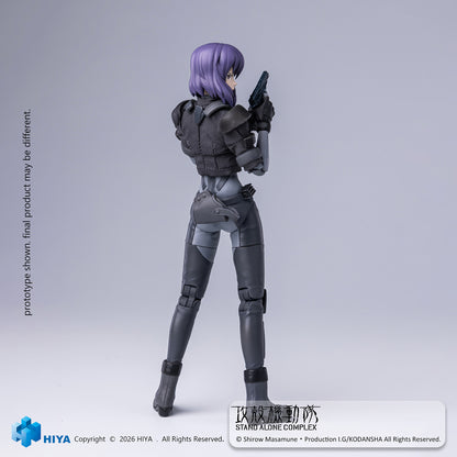 HIYA Exquisite Super Series 1/12 Scale Total Height About 6 Inch (About 15 cm) "Ghost in the Shell STAND ALONE COMPLEX" Kusanagi Motoko Battle Suit Ver. Action Figure