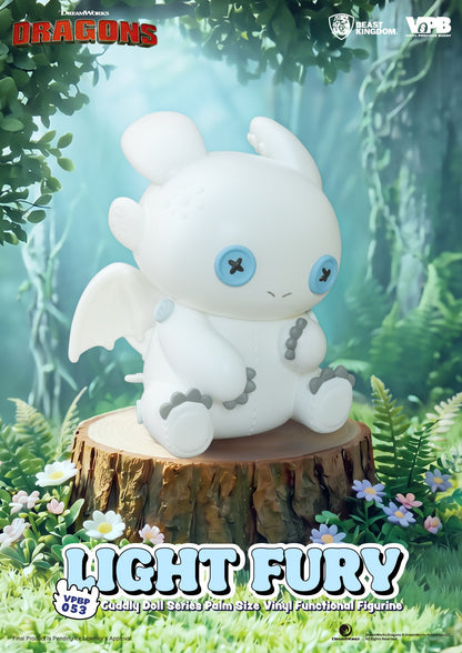 VPBP-053 Cuddly Doll Series Palm Size Vinyl Functional Figurine : Light Fury