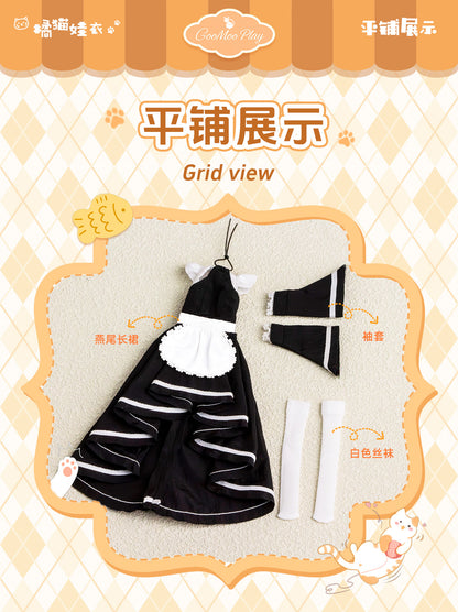 GOOMOO GM-N-003 MAID CLOTHES OUTFIT SET FOR 1/12 SCALE ACTION FIGURES