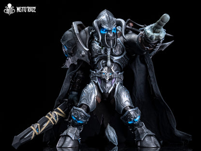 METY TOYZ EBON BLADE RAMPART: GOREN FROSTHOOF, TAUREN DEATH KNIGHT 1/10 SCALE ACTION FIGURE
