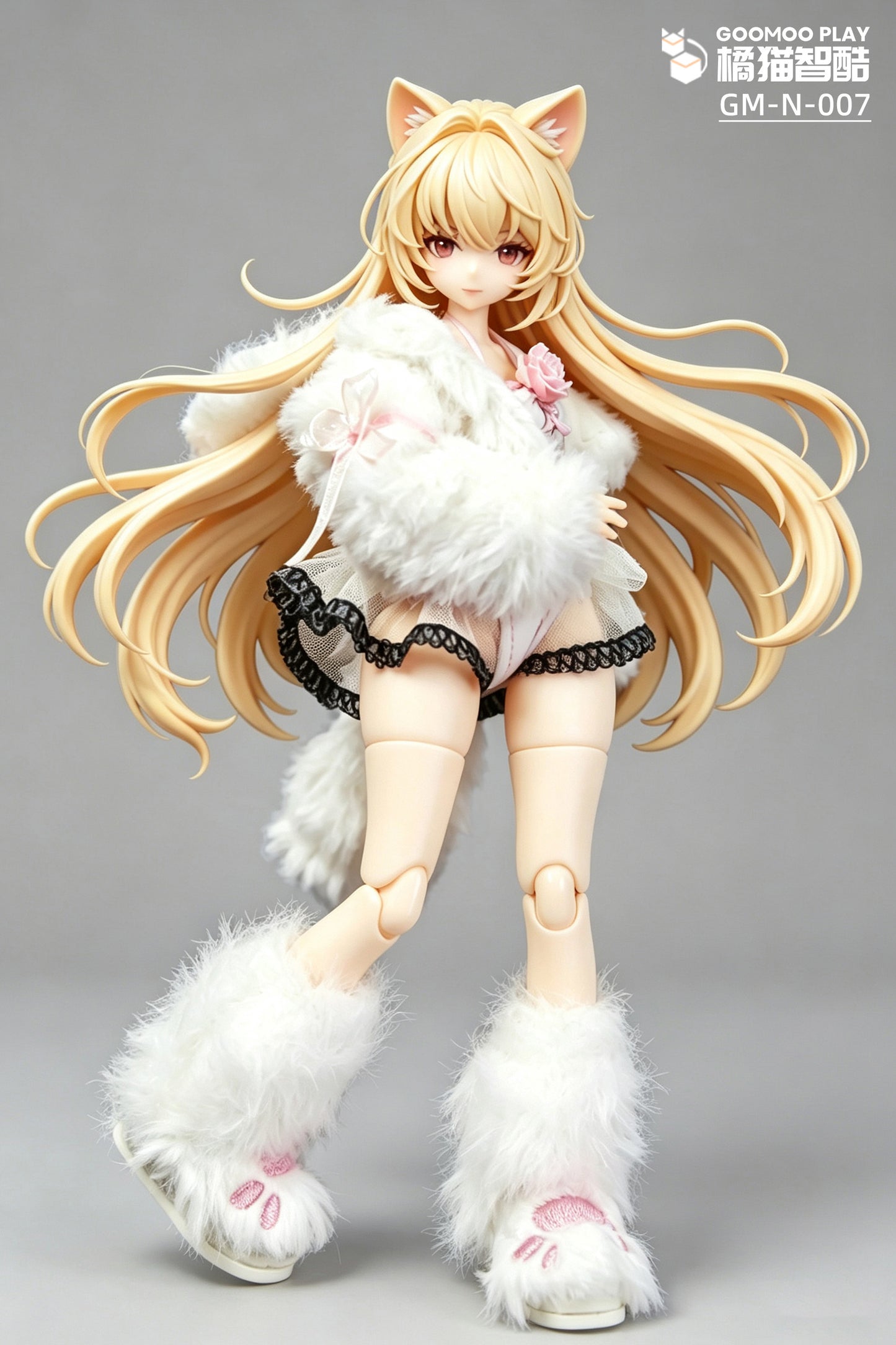 GOOMOO GM-N-007 CAT-GIRL STYLE OUTFIT SET FOR 1/12 SCALE ACTION FIGURES