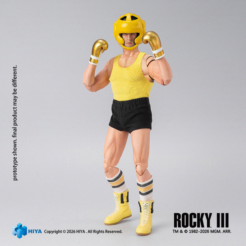 HIYA Exquisite Super Series 1/12 Scale 6.3 Inch "Rocky III" Rocky Boxer Version Action Figure