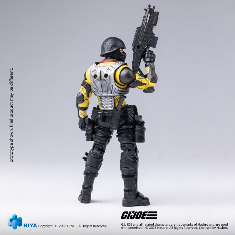 HIYA Exquisite Mini Series 1/18 Scale 4 Inch "G.I. Joe" Python Trooper Action Figure