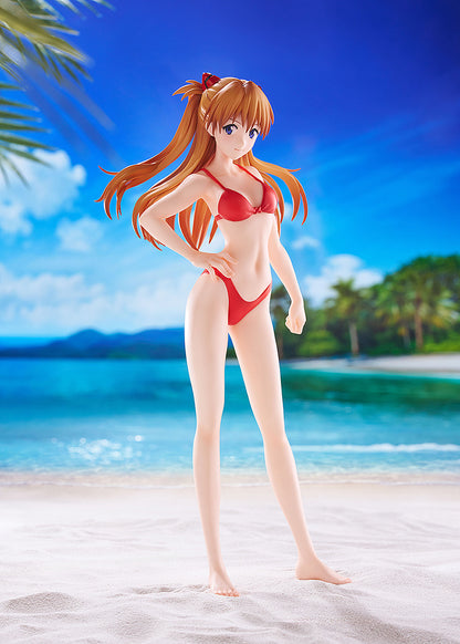 POP UP PARADE BEACH QUEENS "Rebuild of Evangelion" Shikinami Asuka Langley Bikini Style L Size