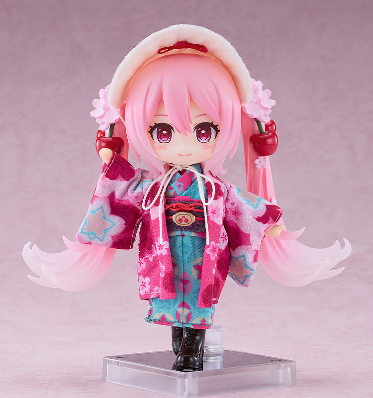 Nendoroid Doll Outfit Set Character Vocal Series 01 Hatsune Miku Sakura Miku Hirohako 2025 Ver. (Hakodate)